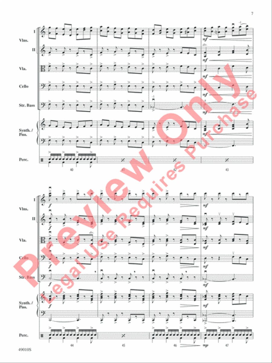 Themyscira String Orchestra scores gallery preview page 8