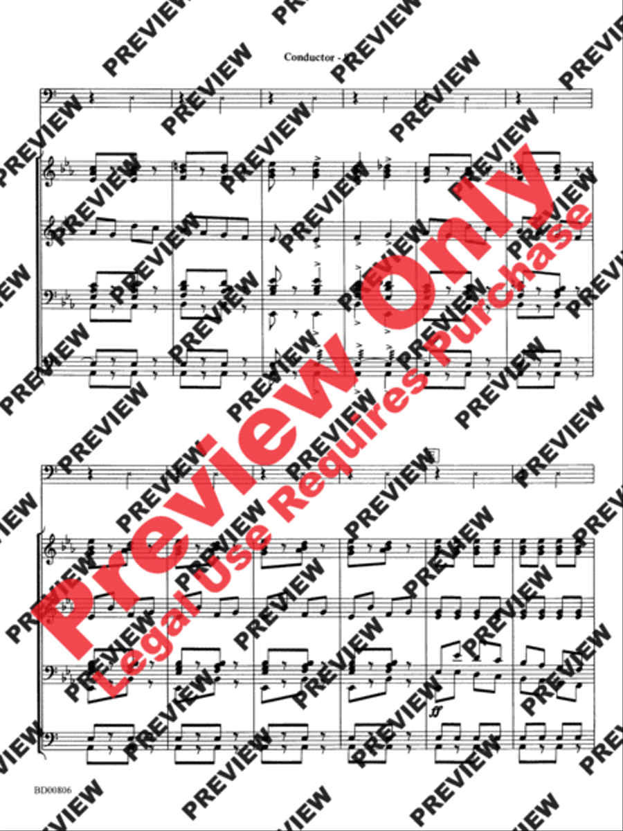 Second Concerto for Faculty and Band Concert Band scores gallery preview page 10