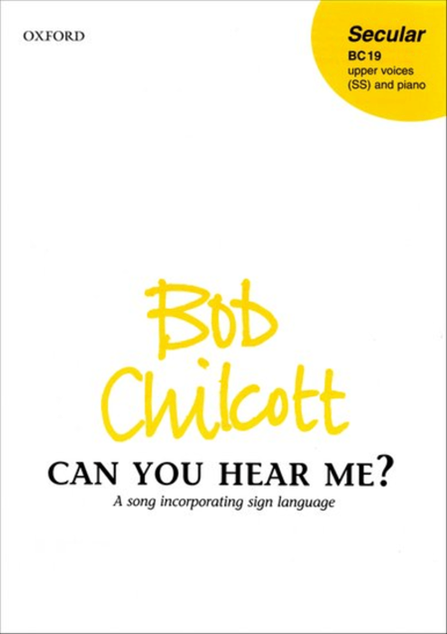 Can you hear me? 2-Part scores gallery preview page 1