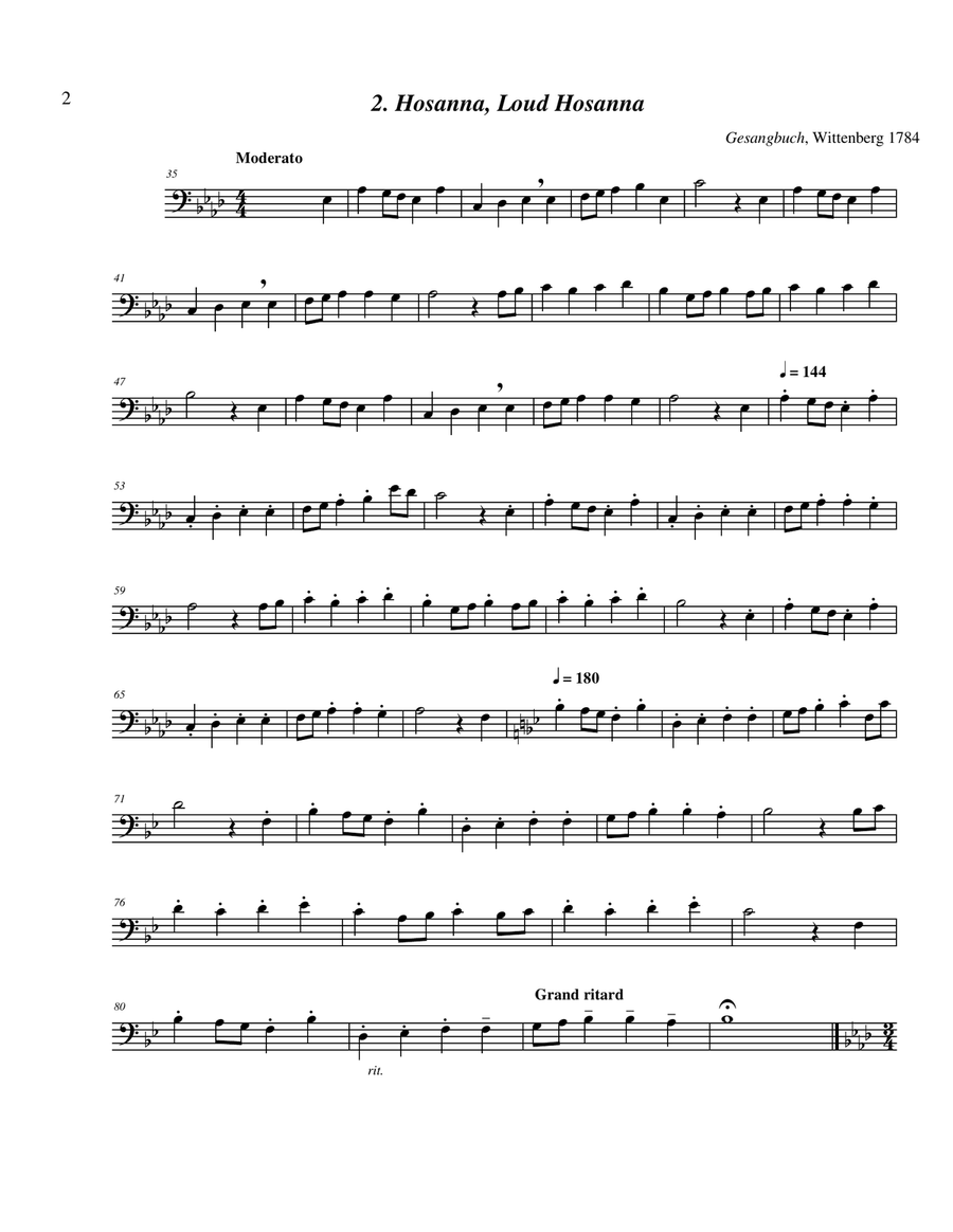 52 Easter Hymns for the Solo Performer - trombone or euphonium Euphonium scores gallery preview page 4