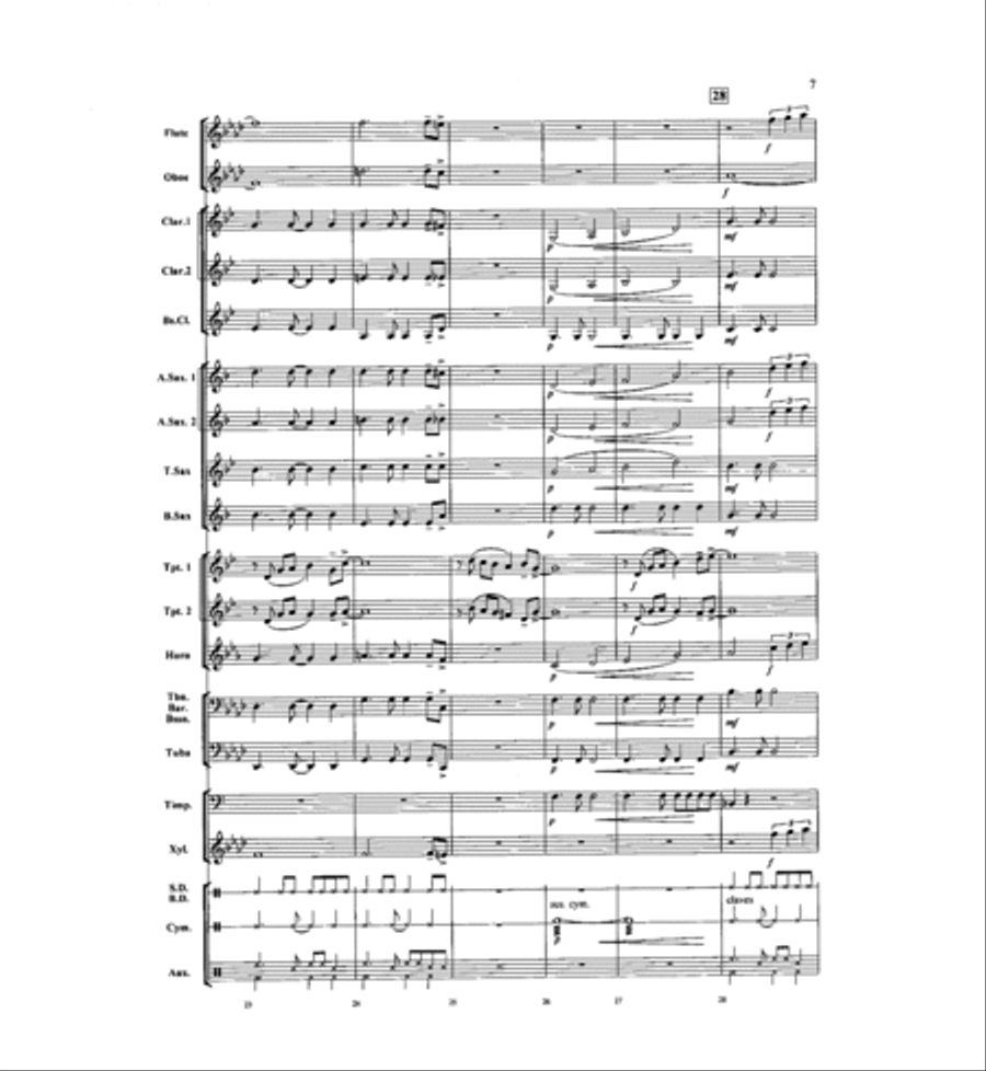 La Brava! Concert Band scores gallery preview page 6