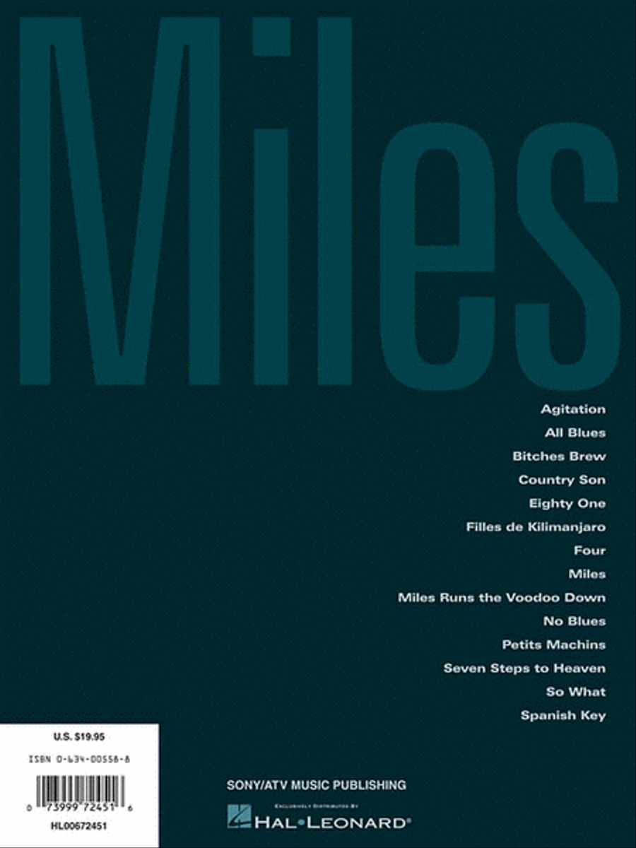 Miles Davis - Originals Vol. 2 Trumpet Solo scores gallery preview page 2