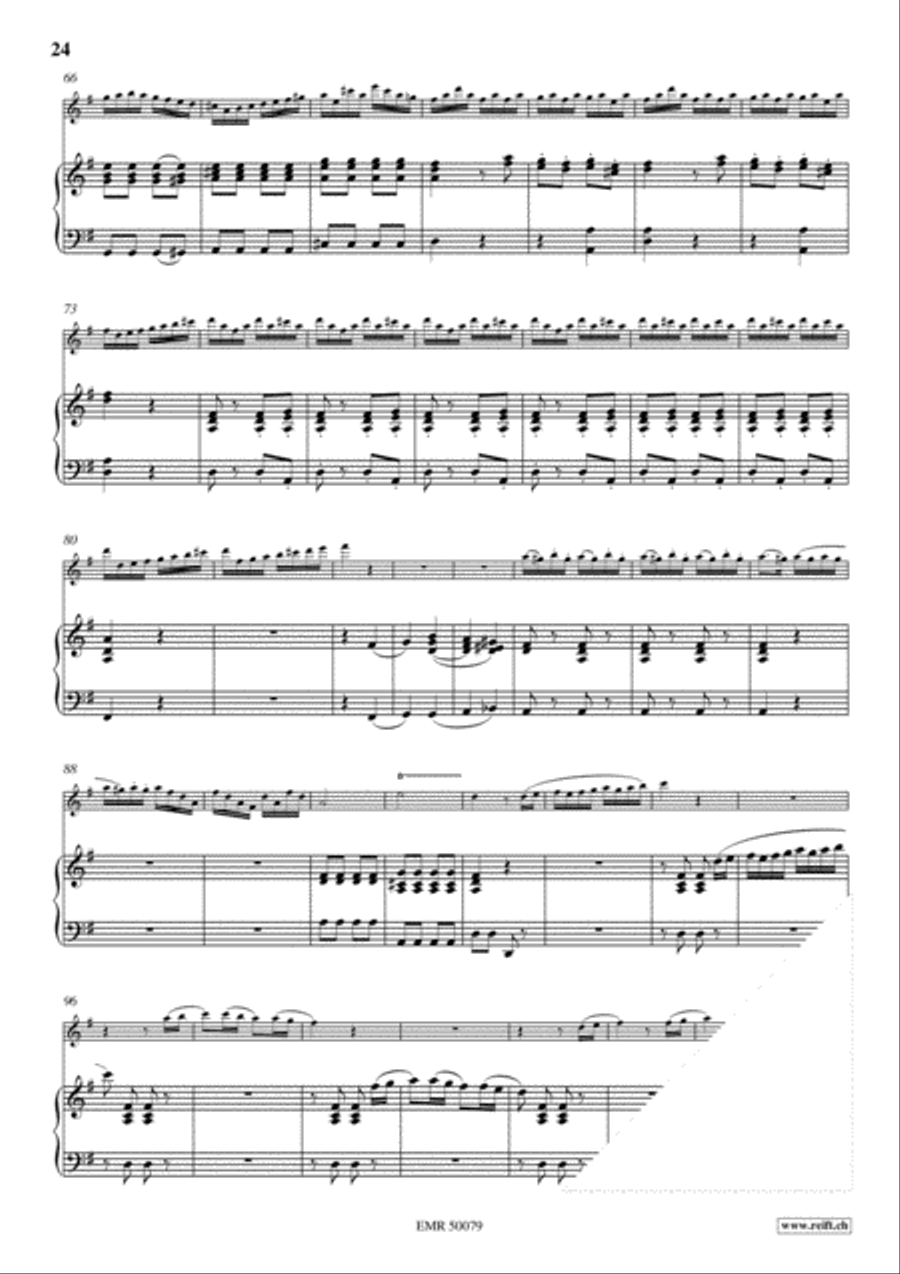Concerto Flute Solo scores gallery preview page 11