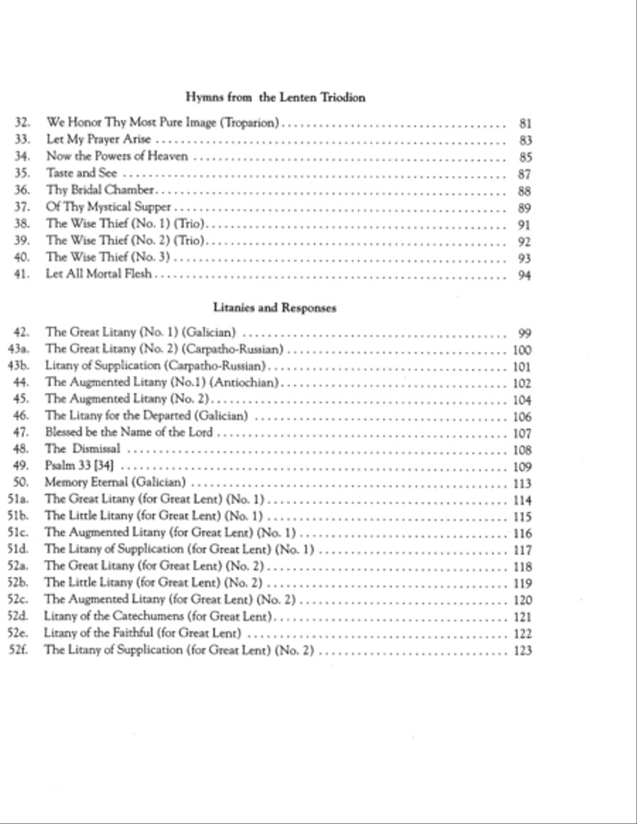 Selected Orthodox Sacred Choral Works, vol. 1 (Orthodox Liturgical Singing in America) Choir scores gallery preview page 4