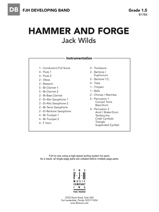 Hammer and Forge: Score