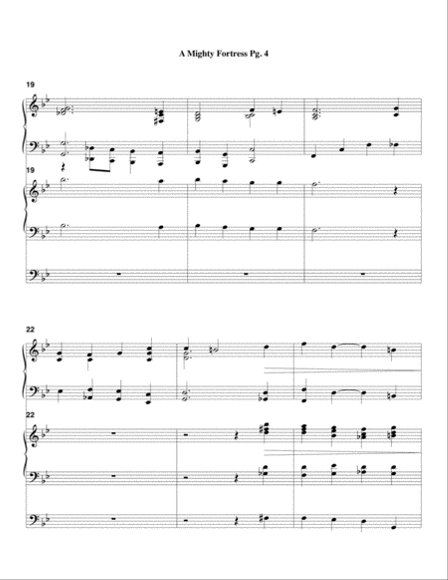 A Mighty Fortress--Piano/Organ.pdf A Mighty Fortress--Piano/Organ.pdf Piano scores gallery preview page 5