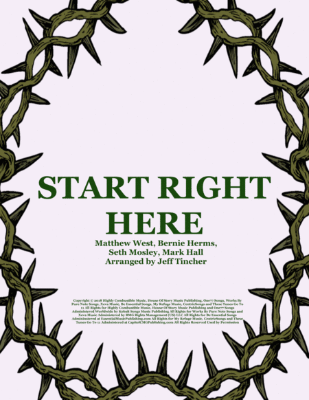 Start Right Here image number null