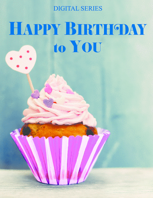 Happy Birthday to You for Flute or Oboe or Violin & Flute or Oboe or Violin Duet - Music for Two