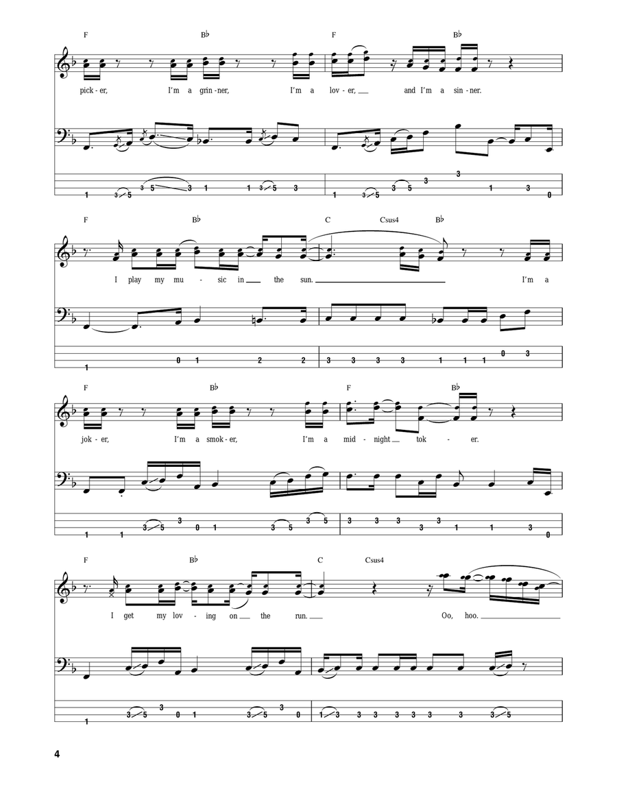 The Joker Acoustic Guitar scores gallery preview page 4