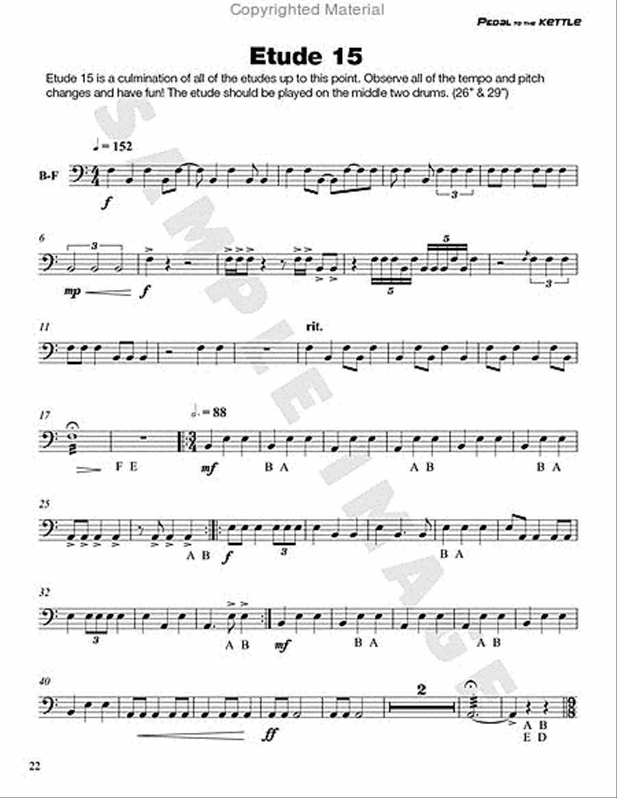 Pedal to the Kettle Pedal to the Kettle Percussion scores gallery preview page 11