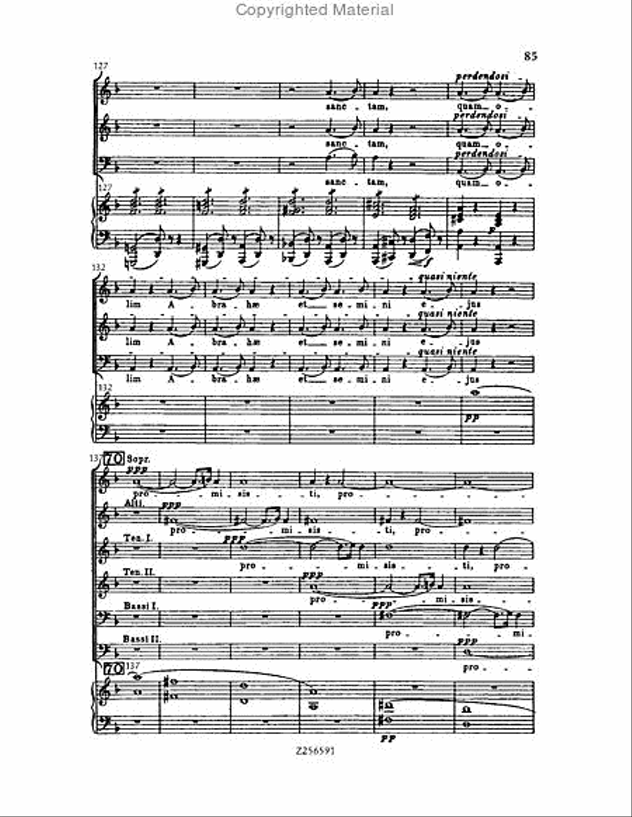 Grande Messe du Morts, H 75 Choir scores gallery preview page 85
