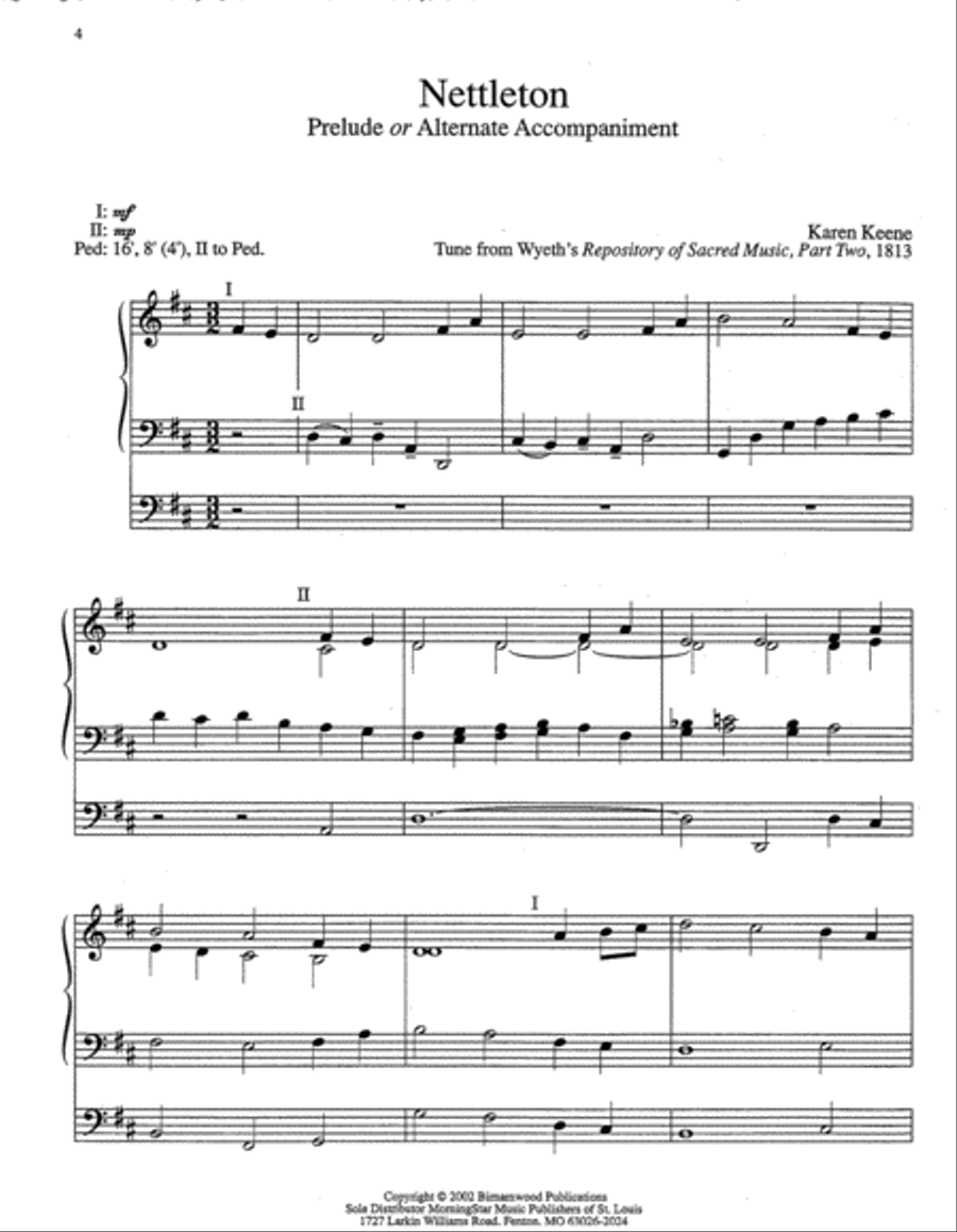 Easy Hymn Introd. and Accomp.- General Organ scores gallery preview page 2