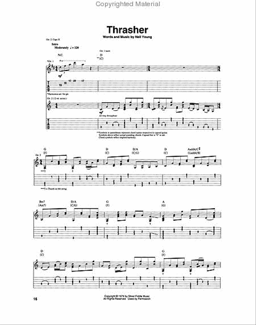 Neil Young - Rust Never Sleeps Electric Guitar scores gallery preview page 3