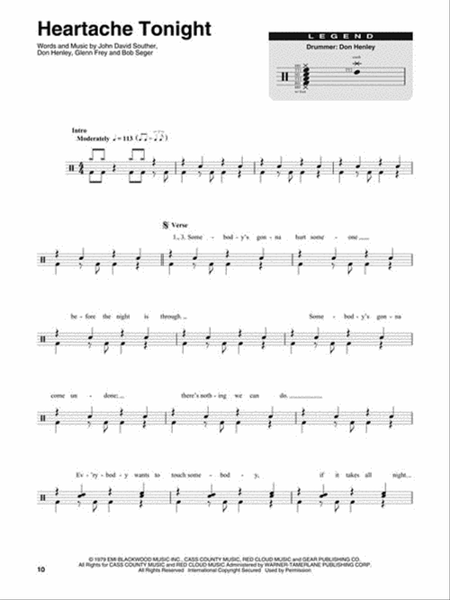 Eagles Eagles Percussion scores gallery preview page 4