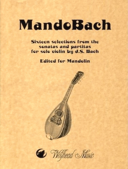 MandoBach by Johann Sebastian Bach Mandolin - Sheet Music