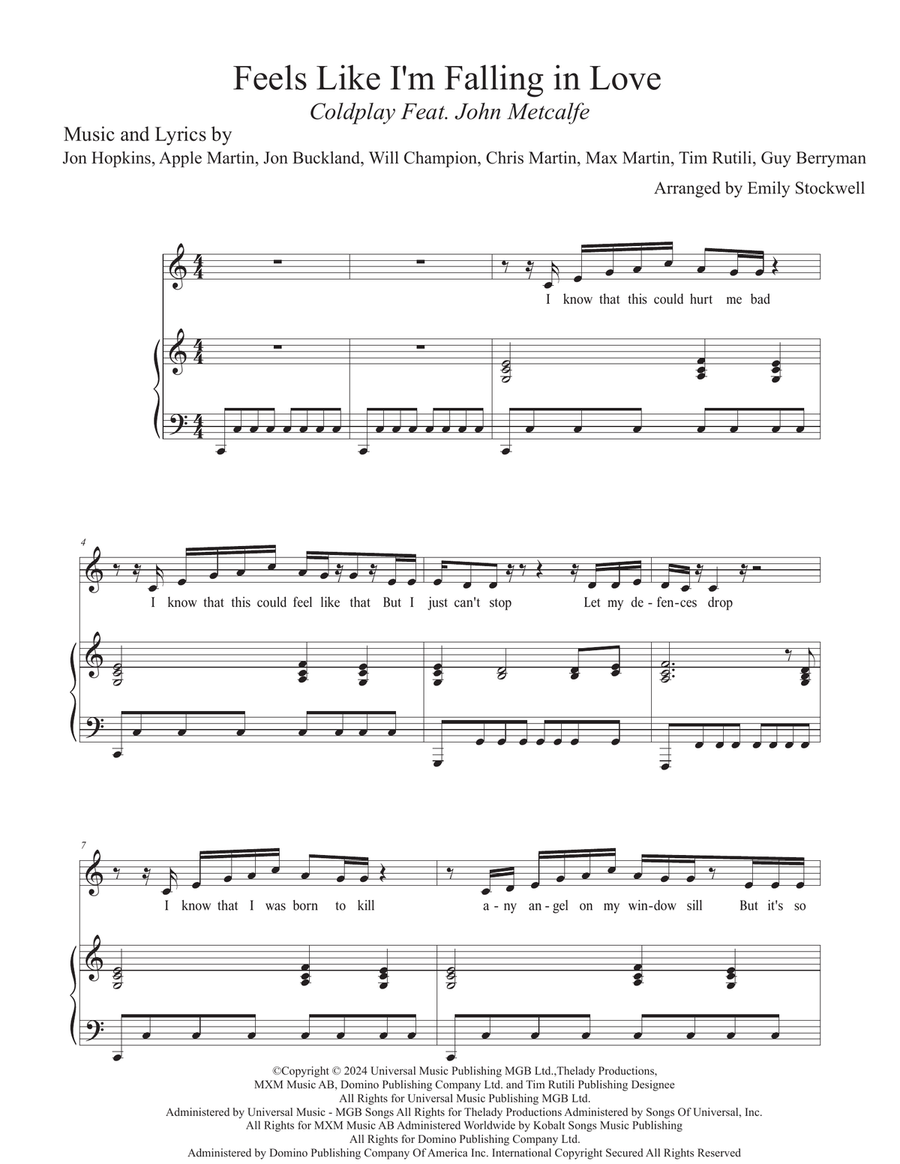 Feelslikeimfallinginlove Voice scores gallery preview page 3