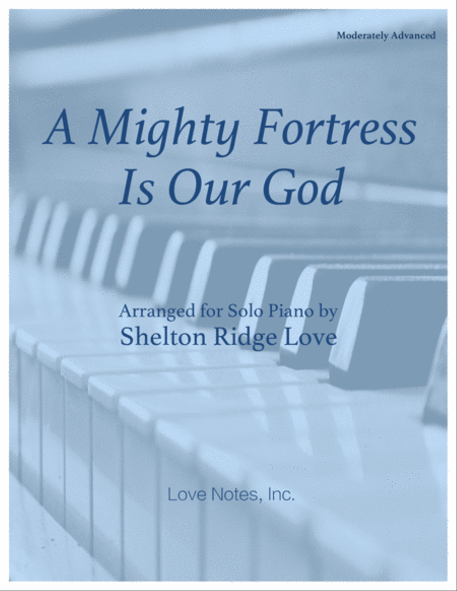 A Mighty Fortress Is Our God Piano Solo scores gallery preview page 1