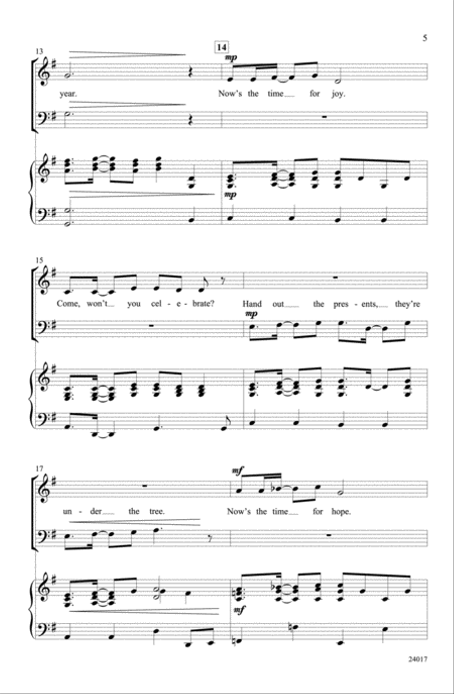 We Wish You 3-Part scores gallery preview page 4
