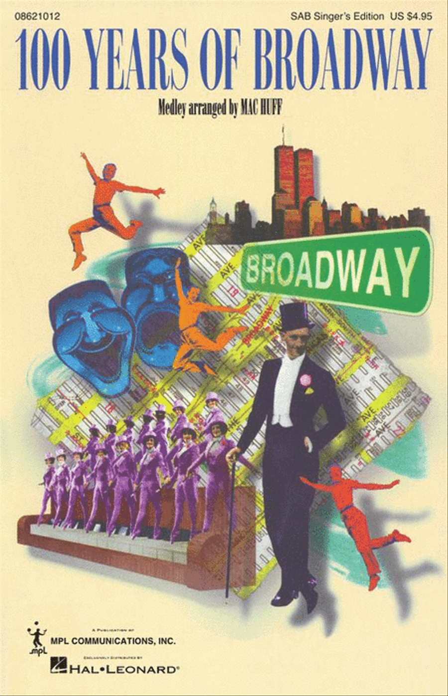 100 Years of Broadway (Medley) 3-Part scores gallery preview page 2