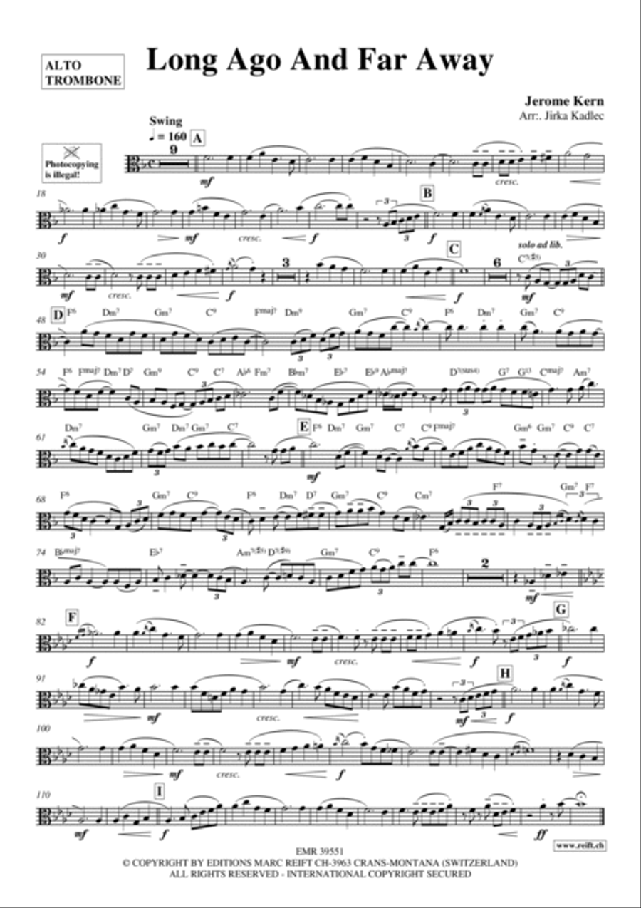 Long Ago And Far Away Piano Accompaniment scores gallery preview page 2