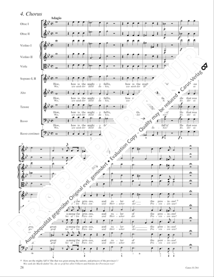 Israel in Egypt - Part I Israel in Egypt - Part I 4-Part scores gallery preview page 40