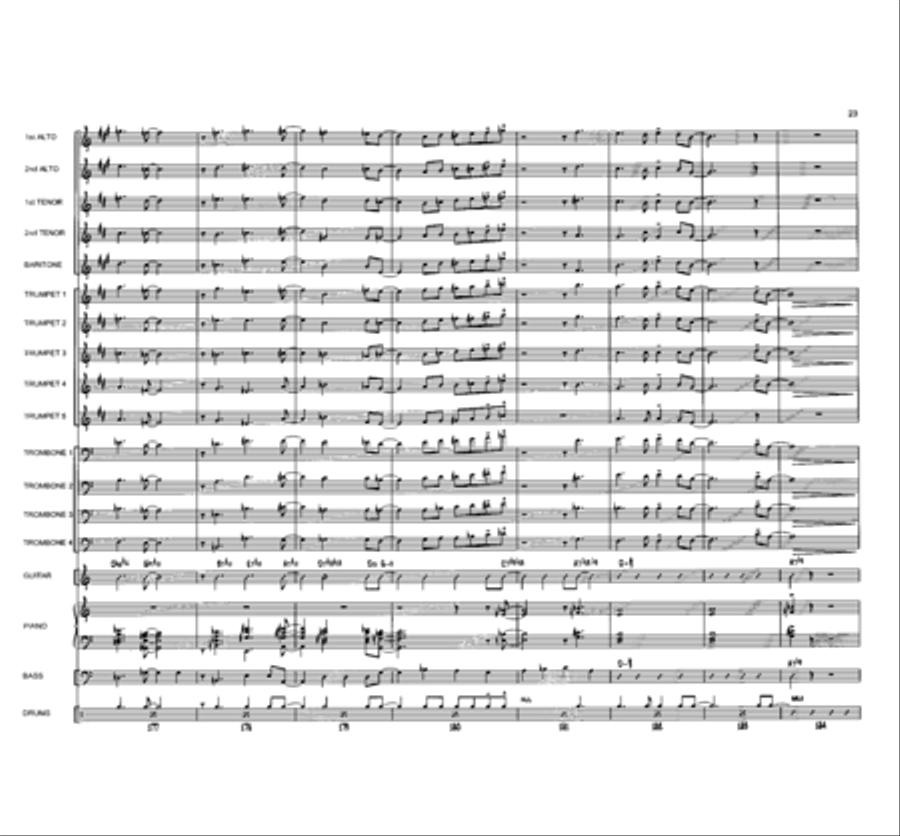 Northern Encounter Northern Encounter Jazz Ensemble scores gallery preview page 24