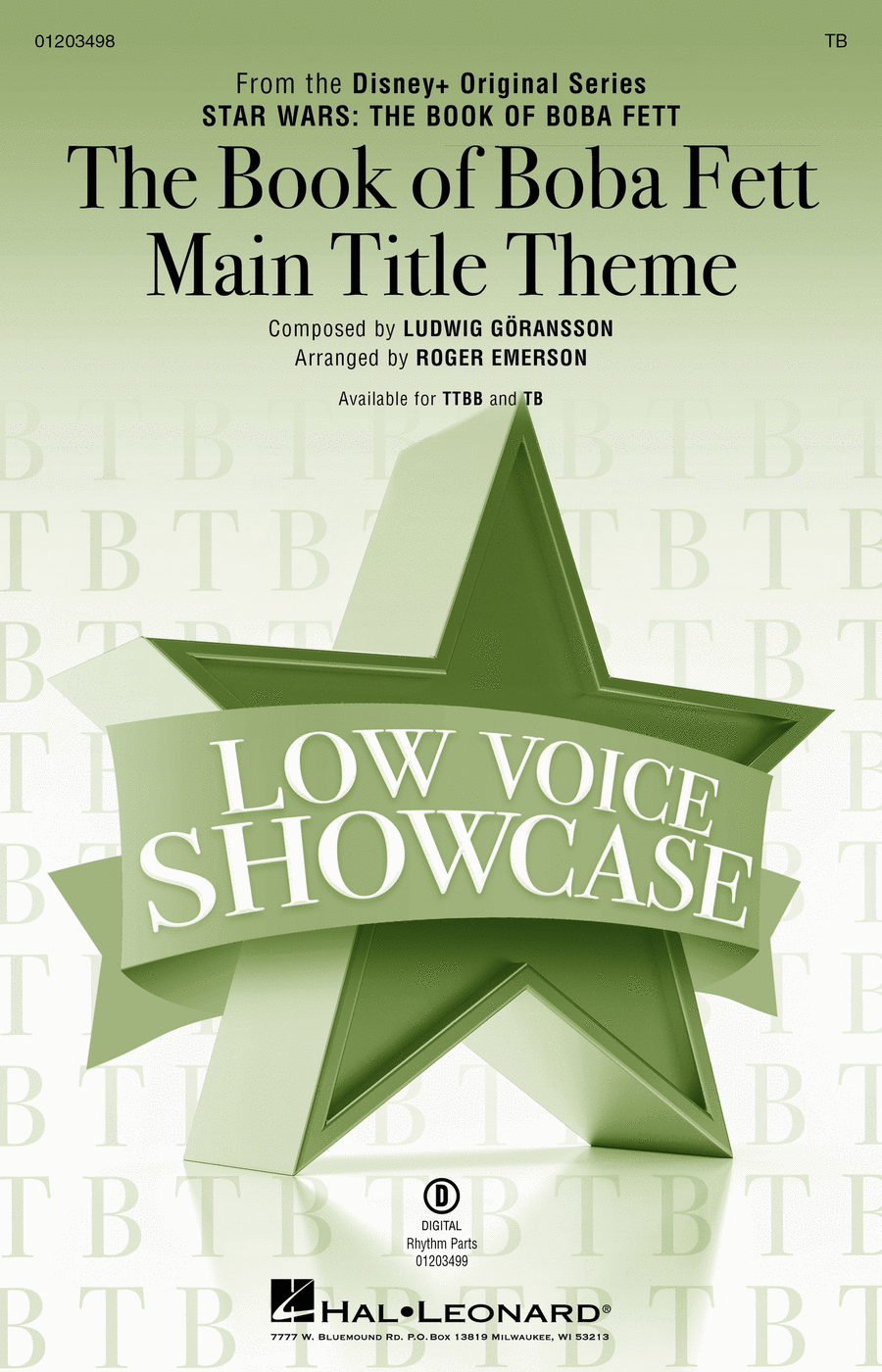 The Book of Boba Fett (Main Title Theme) TB scores gallery preview page 1