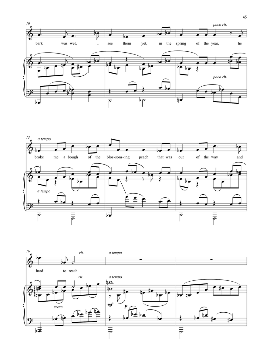 The Spring And The Fall Voice scores gallery preview page 2