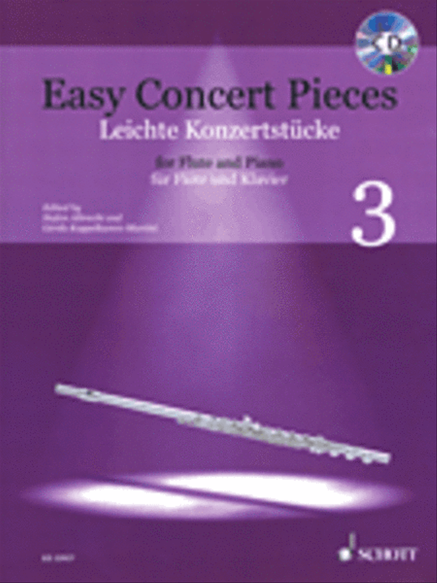 Easy Concert Pieces – Volume 3 Flute Solo scores gallery preview page 1