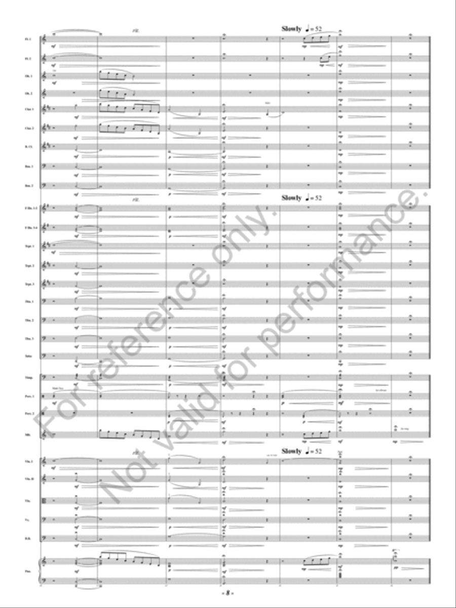 Blue Blue Concert Band scores gallery preview page 9