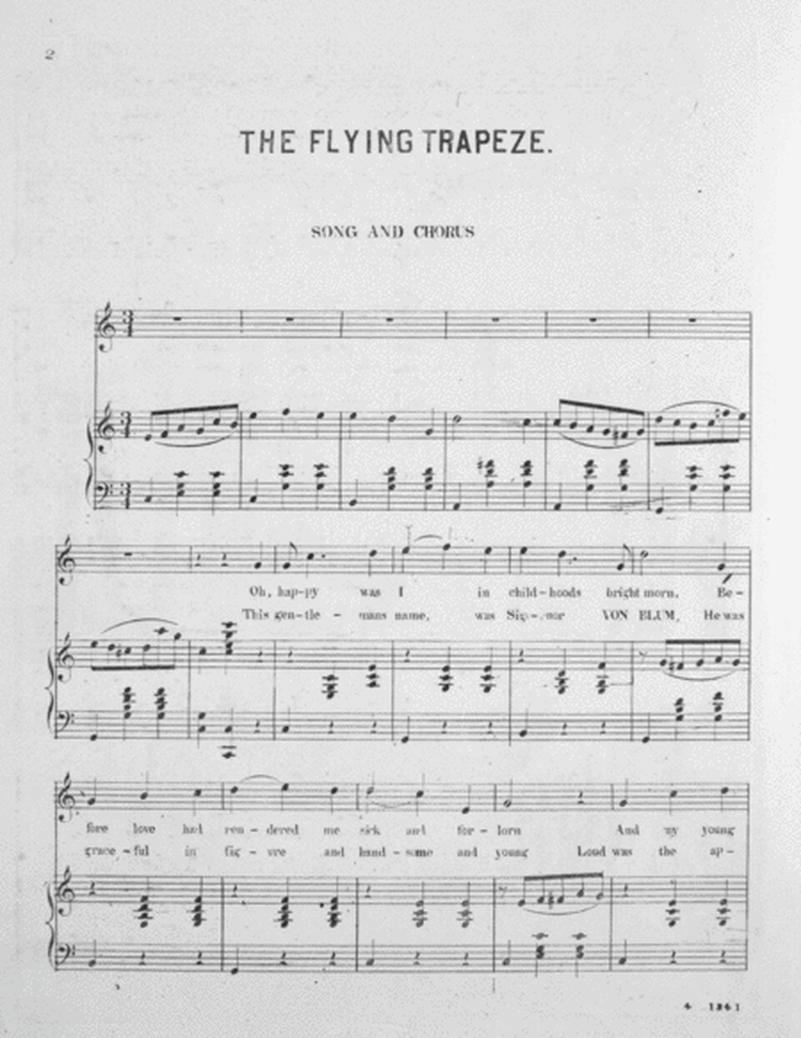 The flying trapez
