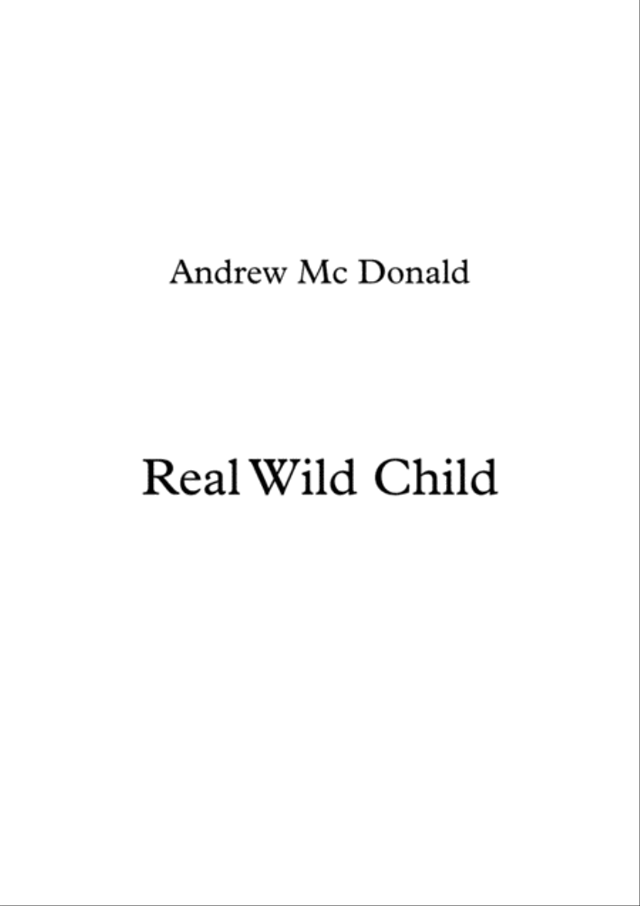 Real Wild Child Real Wild Child Voice scores gallery preview page 1