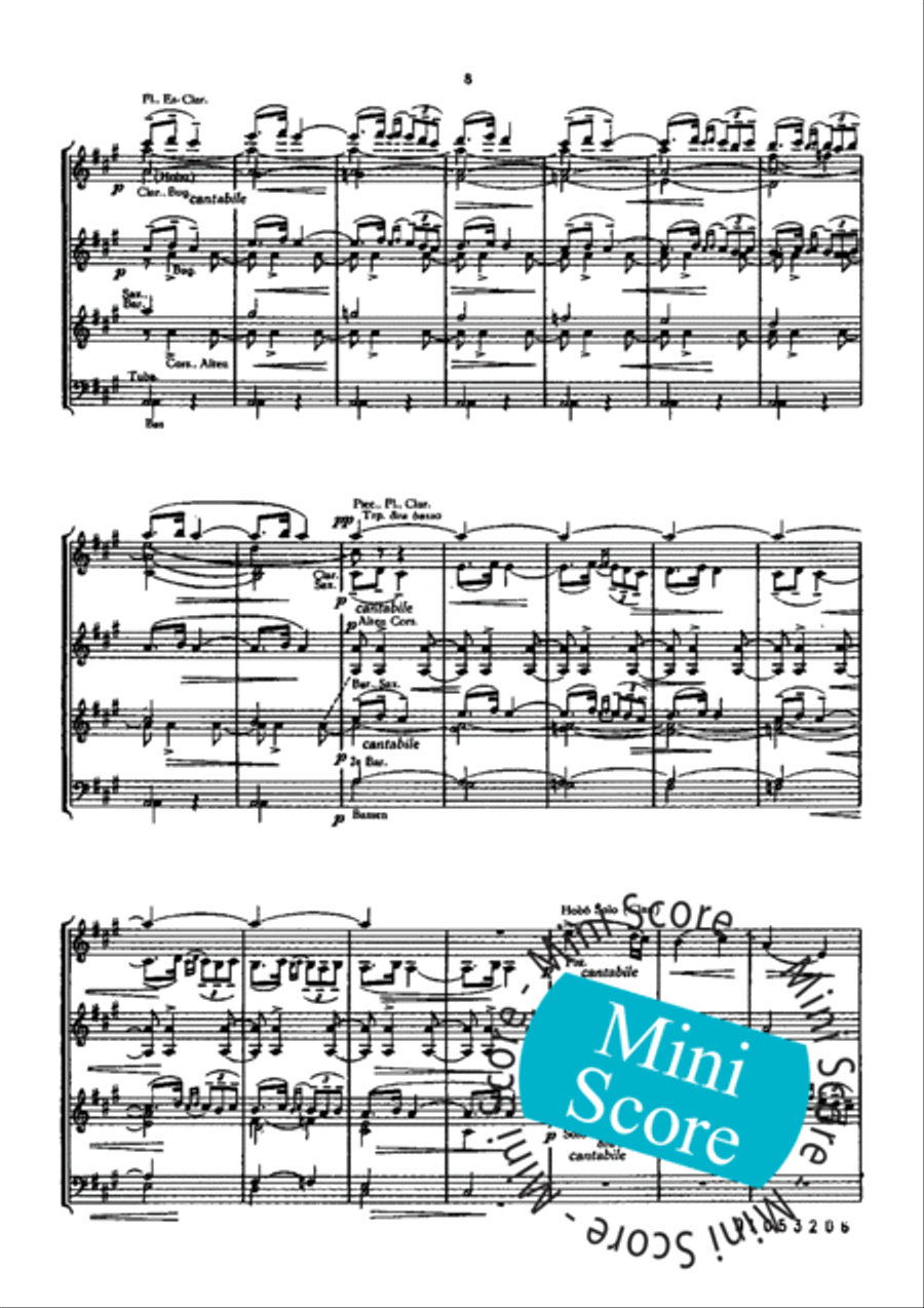 On the Steppes of Central-Asia Concert Band scores gallery preview page 14