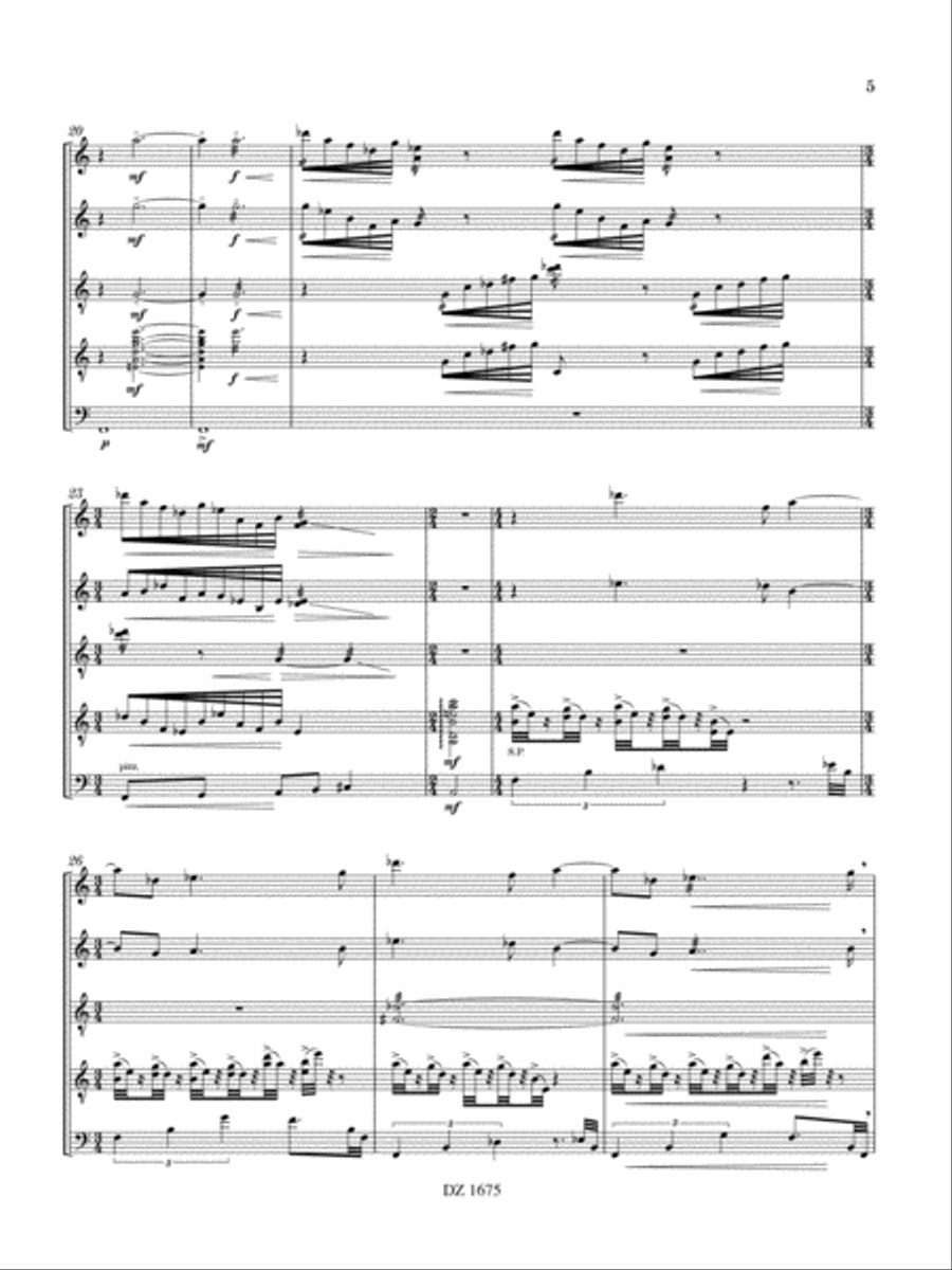Périodes IV Orchestra scores gallery preview page 5