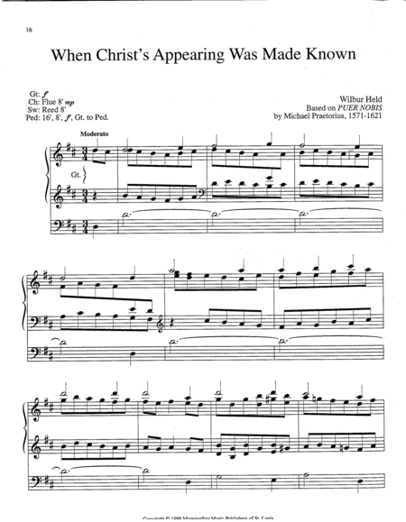 Six Hymn Settings for Epiphany image number null