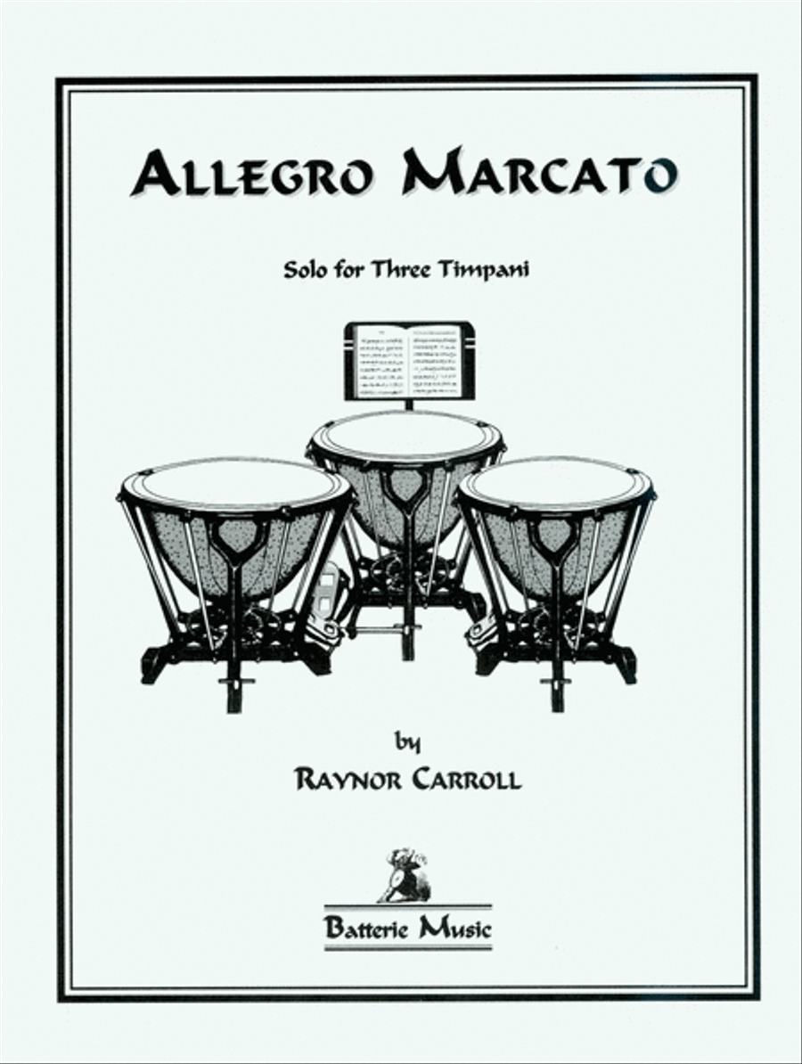 Allegro Marcato Percussion scores gallery preview page 1