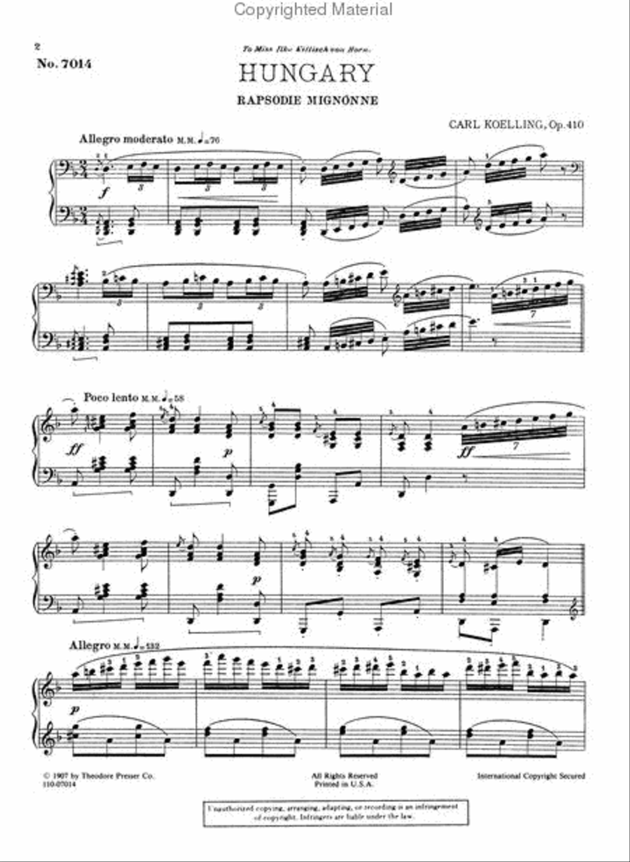 Hungary Chamber Music scores gallery preview page 2