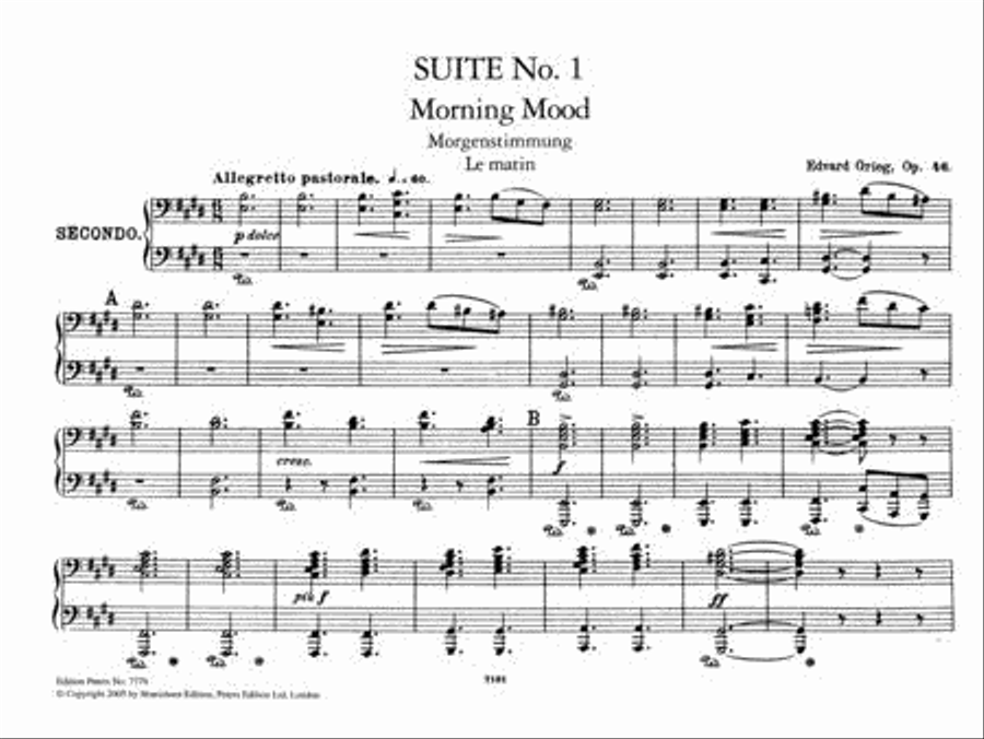 Peer Gynt Suites Nos. 1 & 2 (piano duet)