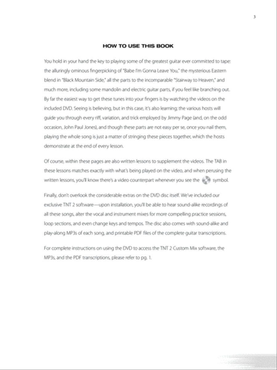 Guitar Sessions -- Led Zeppelin Acoustic Acoustic Guitar scores gallery preview page 4