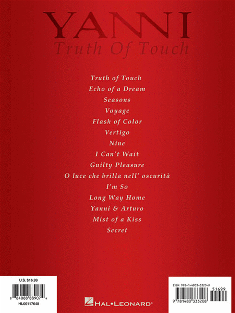 Yanni - Truth of Touch Yanni - Truth of Touch Piano Solo scores gallery preview page 2