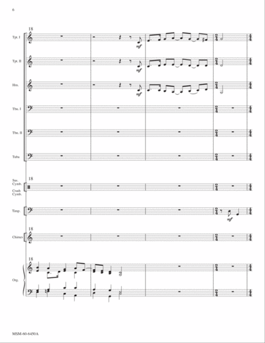 A Mighty Fortress is Our God (Isometric) Choir scores gallery preview page 6