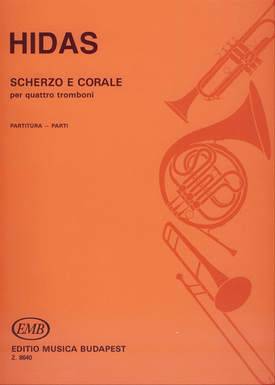 Scherzo e corale per quattro tromboni Trombone Quartet scores gallery preview page 1