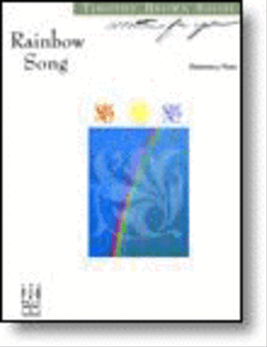 Rainbow Song Easy Piano scores gallery preview page 1