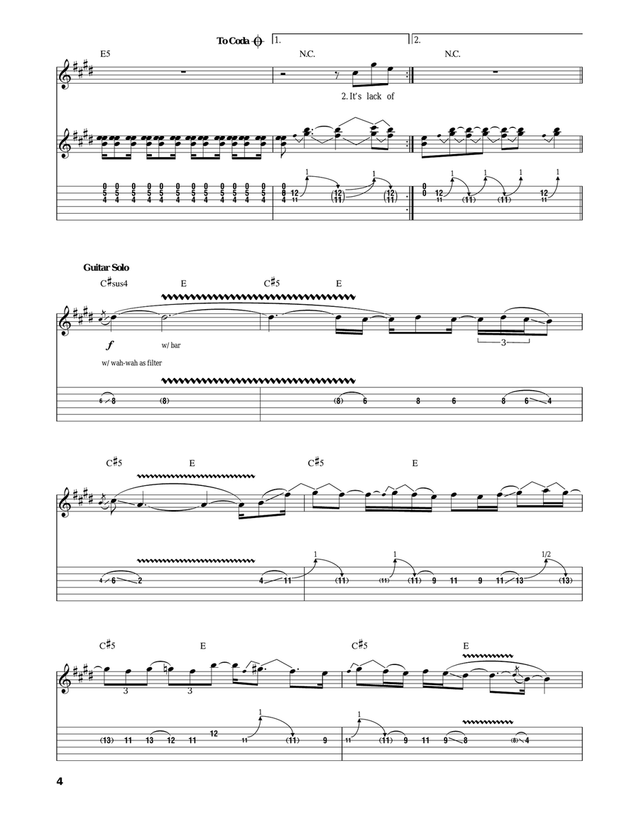Day Of The Eagle Acoustic Guitar scores gallery preview page 4