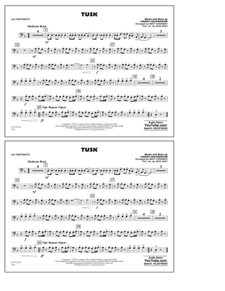 Book cover for Tusk (arr. Matt Conaway) - 2nd Trombone