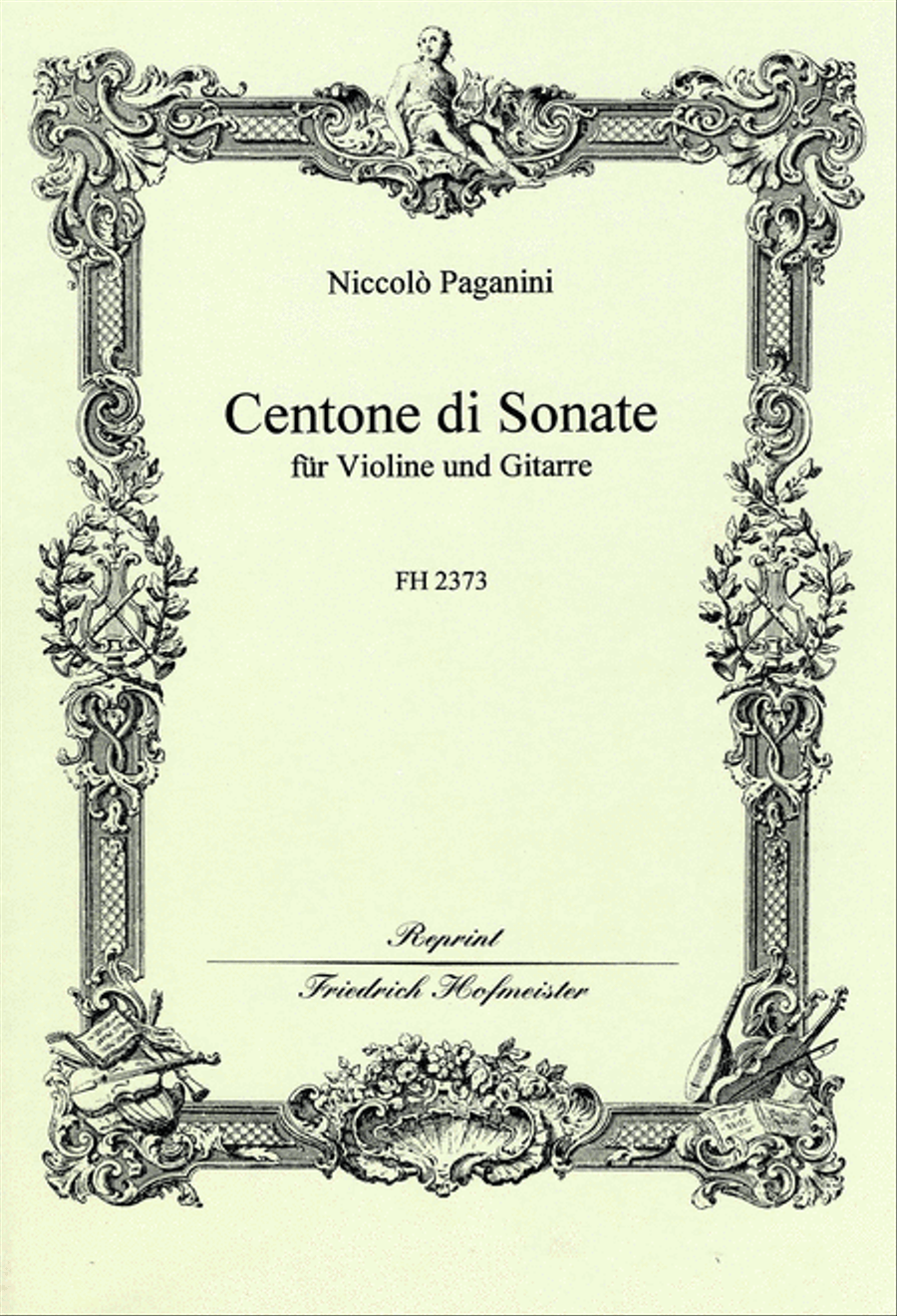 Centone di Sonate Violin scores gallery preview page 1