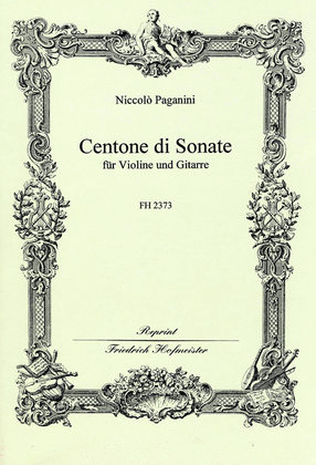 Book cover for Centone di Sonate