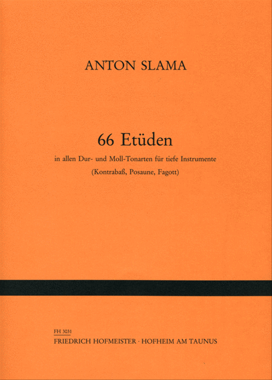 66 Etüden in allen Dur- und Molltonarten Score scores gallery preview page 1
