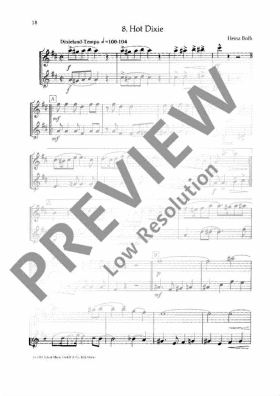 Swing along Swing along Clarinet scores gallery preview page 19