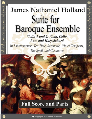 Suite for Baroque Ensemble in 5 Movements